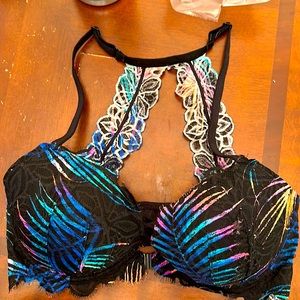 PINK racerback push-up bra